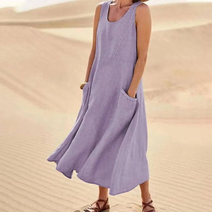 NORA - Summer Linen Dress