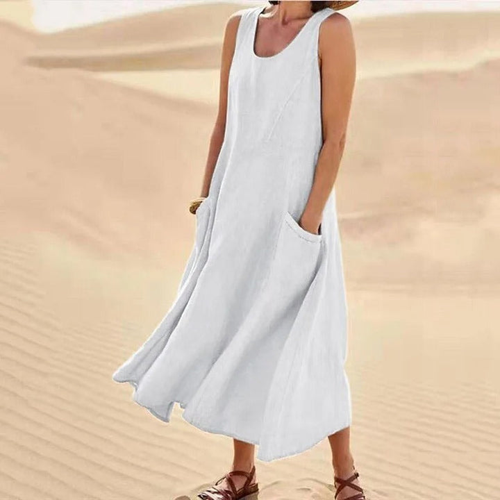 NORA - Summer Linen Dress