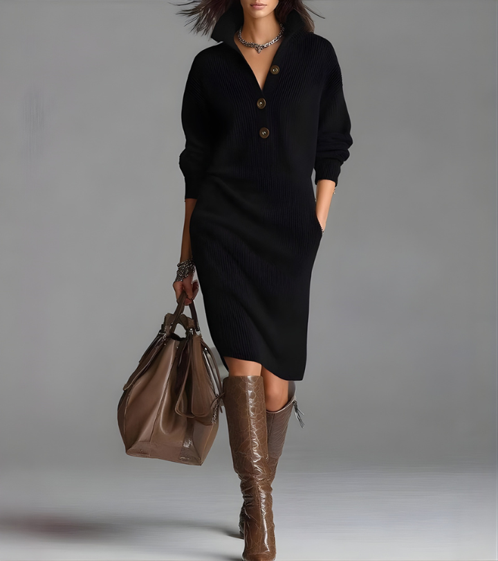 MADALYN - Cozy Elegant Knit Dress