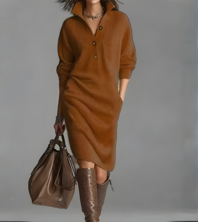 MADALYN - Cozy Elegant Knit Dress