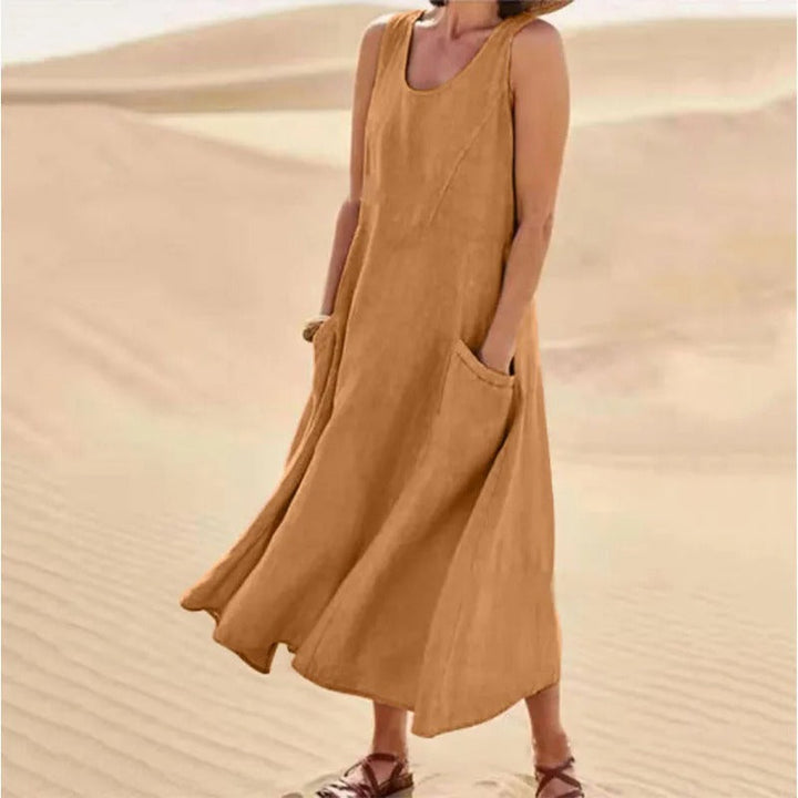 NORA - Summer Linen Dress