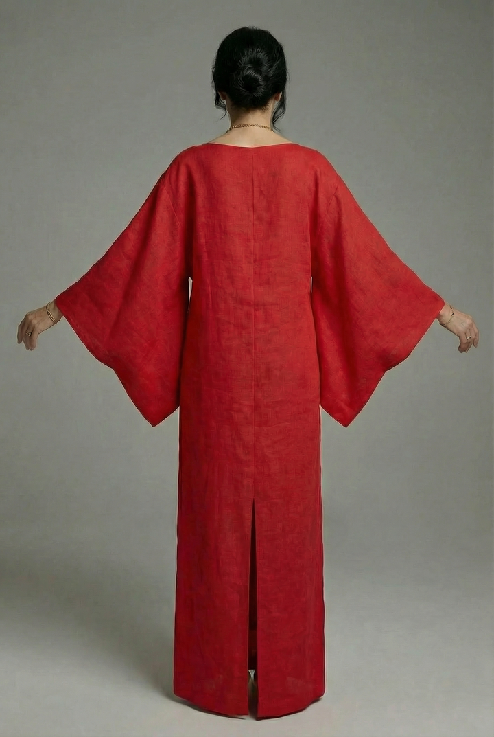 Sienna | Kimono Tie-Waist Midi Dress