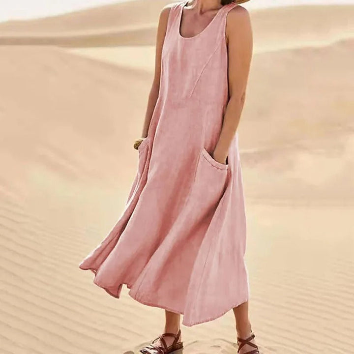 NORA - Summer Linen Dress