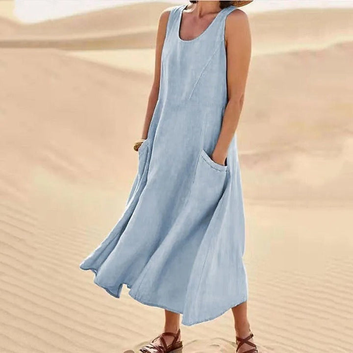 NORA - Summer Linen Dress